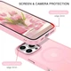Чохол Wave Premium Matte Insane Guard case with MagSafe (TPU+PC) для Apple iPhone 16 Pro 6.3" Pink - изображение 2