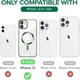 Чехол Wave Premium Metal Shining case with MagSafe (TPU) для Apple iPhone 12 6.1” Green - зображення 7