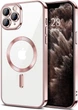 Чохол Wave Premium Metal Shining case with MagSafe (TPU) для Apple iPhone 11 Pro Max 6.5” Pink - изображение 1