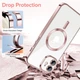 Чохол Wave Premium Metal Shining case with MagSafe (TPU) для Apple iPhone 11 6.1” Pink - изображение 5