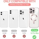 Чохол Wave Premium Metal Shining case with MagSafe (TPU) для Apple iPhone 12 Pro Max 6.7” Pink - изображение 7