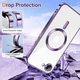 Чехол Wave Premium Metal Shining case with MagSafe (TPU) для Apple iPhone 16e 6.1” Deep Purple - зображення 5