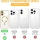 Чохол Wave Premium Metal Shining case with MagSafe (TPU) для Apple iPhone 16 6.1” Gold - изображение 7