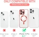 Чехол Wave Premium Metal Shining case with MagSafe (TPU) для Apple iPhone 13 Pro 6.1” Red - зображення 7