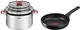 Набор посуды Tefal Opti'Space 6 предметов + Сковорода Hard Titanium On 24 см (G720S674) - изображение 1