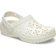Женские сабо Crocs Classic Floral Cut-Out Clog 38 Белый 210927 - изображение 3