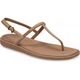 В'єтнамки жіночі Crocs Miami Thong Flip 41 Коричневий 209793 - зображення 4