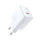 Мережевий зарядний пристрій ACEFAST A1 PD20W single USB-C charger White (6974316280040) - изображение 1