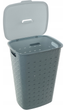 Кошик для білизни Curver Softex 56 л Бірюзовий (3253924848105) - зображення 2