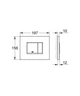 Комплект Grohe Set Унитаз QUADRO-0301-T3 + Инсталляция 38536001 + панель 38732000 (38536001QUADRO03 - изображение 11
