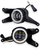 Світлодіодні протитуманні фари Chevrolet Cruze 2008-2012 3LED з ангельським оком габарит Комплект (05580) - зображення 1