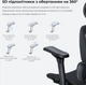 Геймерське крісло Anda Seat X-Air Pro Size XL Сірий Сітка (р.52 см) - зображення 10