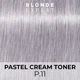 Крем-краска Indola Blonde Expert Pastel Cream Toner для перманентного тонирования волос в пастельный оттенок P.11 Intense Ash 60 мл (4067971098807) - изображение 3