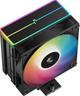 Chłodzenie Deepcool AG400 ARGB V2 Black (R-AG400-BKAMMN-GJD) - obraz 3