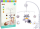Karuzela dla niemowląt do Łóżeczka LEAN Toys Szop pluszowy z melodią Szara 9928 (5904204757867) - obraz 2