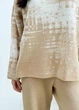 Свитшот женский вязаный ART KNIT бежевый Vibe, XL 035812 - изображение 4