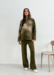 Свитшот женский вязаный ART KNIT оливковый Vibe, XL 035809 - изображение 5
