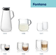 Zestaw szklanek Kela Fontana do cappuccino (12404) 2 szt x 180 ml (4025457124044) - obraz 4