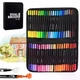 Двусторонние акварельные маркеры в пенале 48 шт, Color pencil / Набор скетч-маркеров для рисования - изображение 1