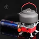 Портативний газовий пальник з п'єзопідпалом туристичний 2800W K-202 - зображення 5
