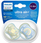 Пустушка ортодонтична Philips AVENT Ultra Air 0-6м 2 шт SCF085/58 (8720689017510) - зображення 7