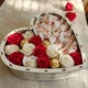 Бокс из конфет Ferrero Raffaello и роз для девушки на день рождения день влюбленных 8 марта (ar44) - изображение 2