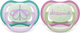 Smoczek ortodontyczny Philips AVENT Ultra Air Nighttime 0-6m 2 szt SCF376/19 (8720689016162) - obraz 1