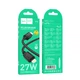 Зарядний кабель Hoco X113 Type-C to Lightning PD27W Black - изображение 4