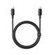 Зарядний кабель Baseus Silky Series Type-C to Type-C 100W 1m Black (P10377704113-00) - изображение 4