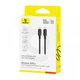 Зарядний кабель Baseus Silky Series Type-C to Type-C 100W 1m Black (P10377704113-00) - изображение 5