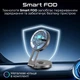 Автодержатель для телефона с беспроводной зарядкой Promate MagMate-1 Magnetic/Wireless 15W Black - изображение 7