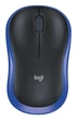 Миша бездротова Logitech M185 Blue (910-002239) Чорно-синій - изображение 1