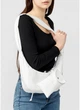 Жіноча сумка Хобо з екошкіри SAMBAG Біла (986030813) - зображення 10