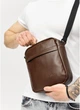 Мужская сумка мессенджер через плечо из экокожи Sambag Коричневая (1003019723) - изображение 9