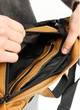 Велика чоловіча поясна сумка бананка з натуральної шкіри SAMBAG Коричнева (1008038721) - зображення 6