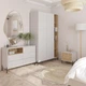 Комплект меблів Норді з 3-х позицій Комплект Норді Спальня Сірий/Тахо - зображення 1