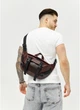 Большая мужская поясная сумка бананка из натуральной кожи SAMBAG Марсала (1006038721) - изображение 6
