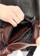 Большая мужская поясная сумка бананка из натуральной кожи SAMBAG Марсала (1006038721) - изображение 7