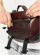 Большая мужская поясная сумка бананка из натуральной кожи SAMBAG Марсала (1006038721) - изображение 10