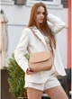 Женская сумка кроссбоди через плечо из экокожи SAMBAG Бежевая (940024720) - изображение 3
