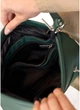 Женская сумка кроссбоди с декоративной прострочкой SAMBAG Зеленая (990027525) - изображение 7