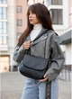 Женская сумка кроссбоди из экокожи SAMBAG Черная (927024720) - изображение 1