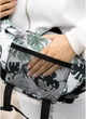 Большая тканевая женская поясная сумка бананка SAMBAG принт Leaves (1120038721) - изображение 6
