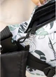 Большая тканевая женская поясная сумка бананка SAMBAG принт Leaves (1120038721) - изображение 10
