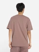 Футболка хлопковая длинная мужская New Balance Athletics Logo T-Shirt MT51500EAS XL Светло-коричневая (198686005164) - изображение 2