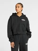 Толстовка на молнии женская New Balance Linear Full Zip WJ53509BK S Черная (198686045320) - изображение 1