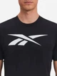 Футболка спортивна довга чоловіча Reebok Jimmy Vector Standar 100242102 XL Чорна (1200175851356) - зображення 4