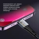 Дата кабель USB 2.0 AM to Lightning + Micro 5P + USB-C 1.2m 3.0A (PD60W data) Black ColorWay - зображення 3