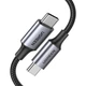 Дата кабель USB-C to USB-C 3.0m 5A 100W US316 Black Ugreen (90120) - изображение 1