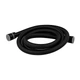 Шланг для душа Zerix Black.F03 150 см силиконовый (цвет черный) (ZX5566) - изображение 1